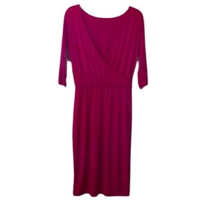 Victoria's Secret Fuchsia Surplice Dress Size S/P